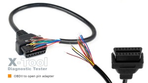 X-Tool - OBDII to open pin